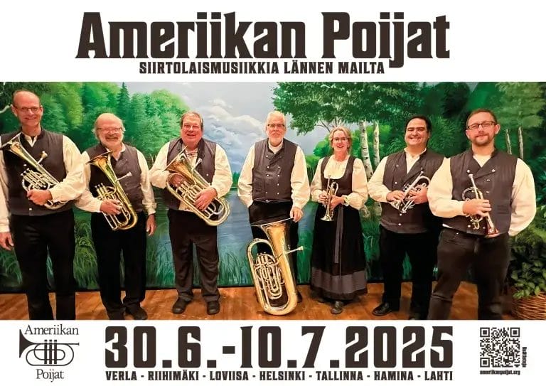 Ameriikan Poijat – Siirtolaismuśiikkia lännenmailta.