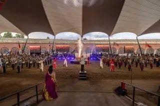 Marssishow Hamina Bastionissa.