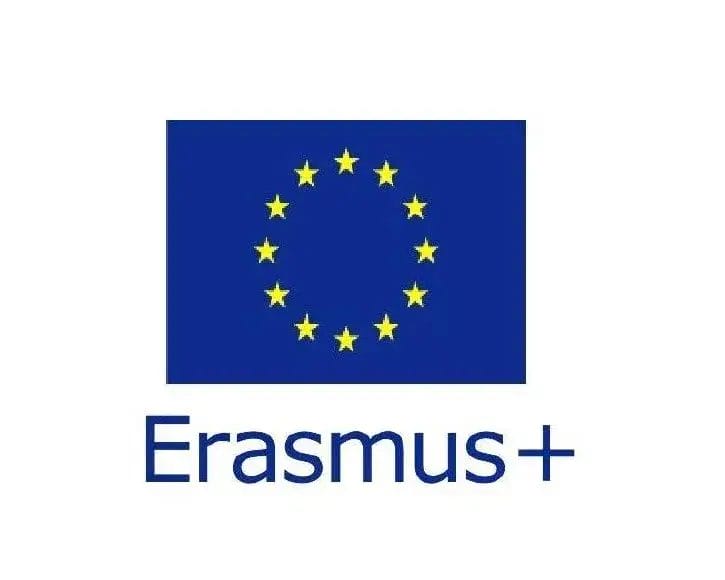 Erasmus+ -hankkeen logo.