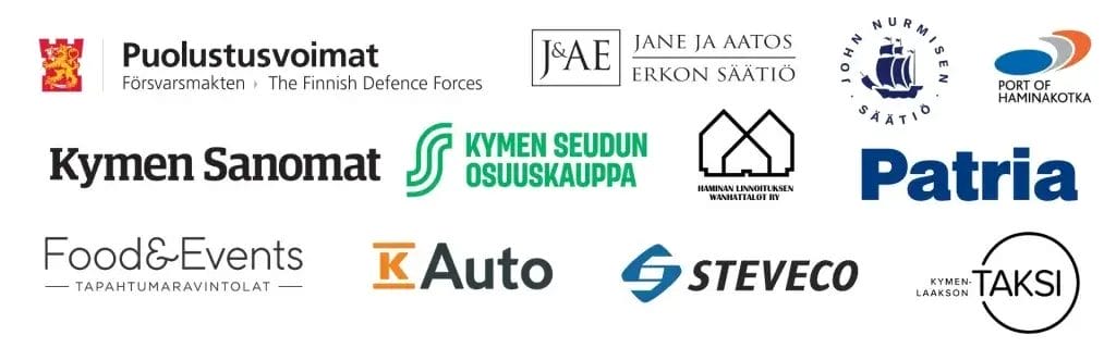 Tattoon psonsorien logoja.