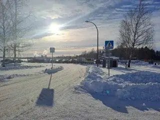 Luminen maisema Haminan Tervasaari