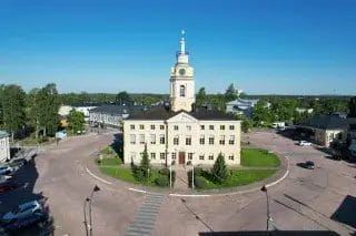 Haminan Raatihuone, ilmakuva